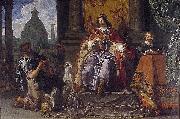 Pieter Lastman, David handing over a letter to Uriah